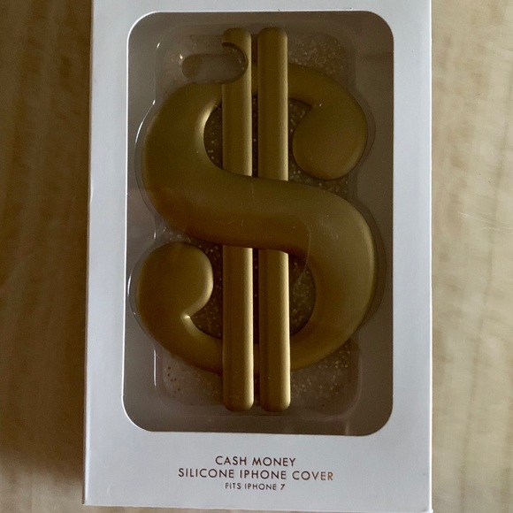SUPER FUN Gold 💲iPhone 7 Silicone Case💲 - Picture 5 of 5